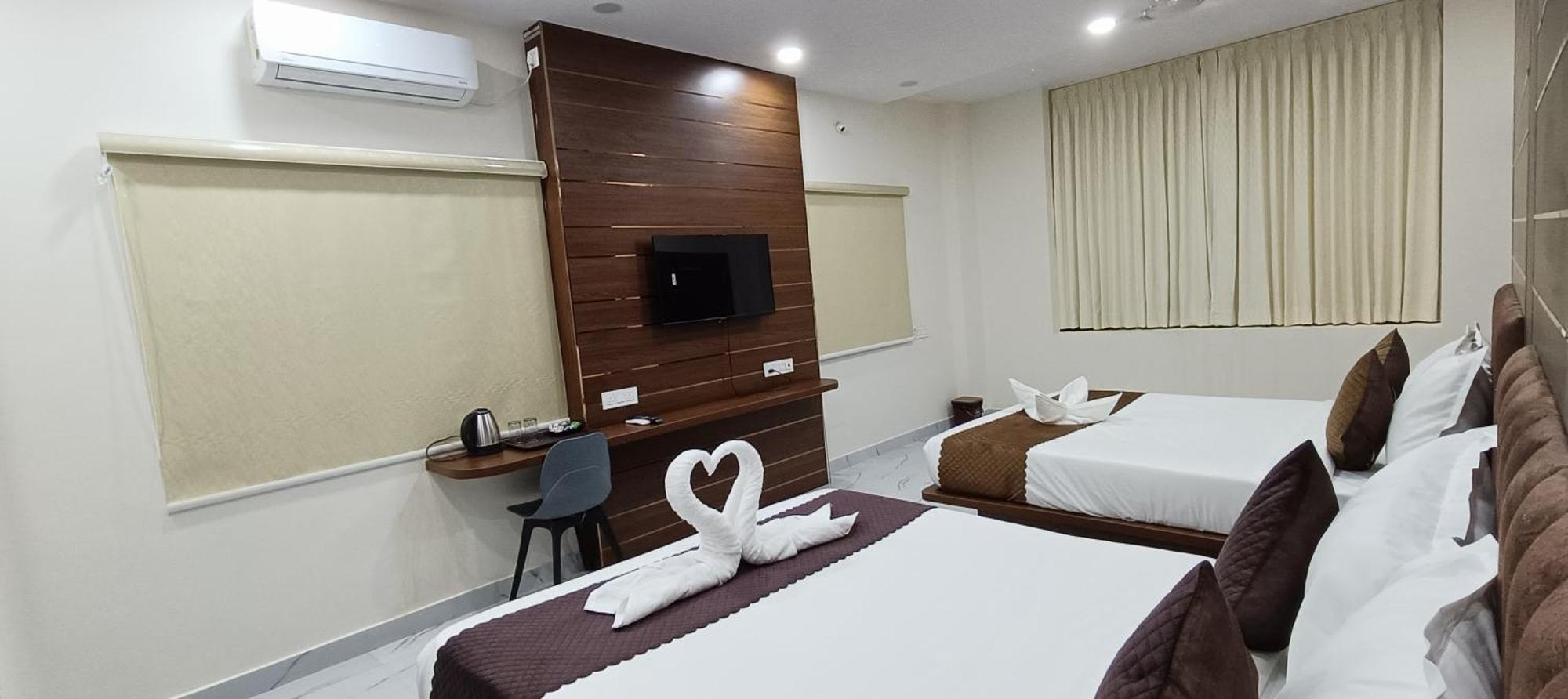 Hotel Apex Inn Hyderabad Airport Bagian luar foto