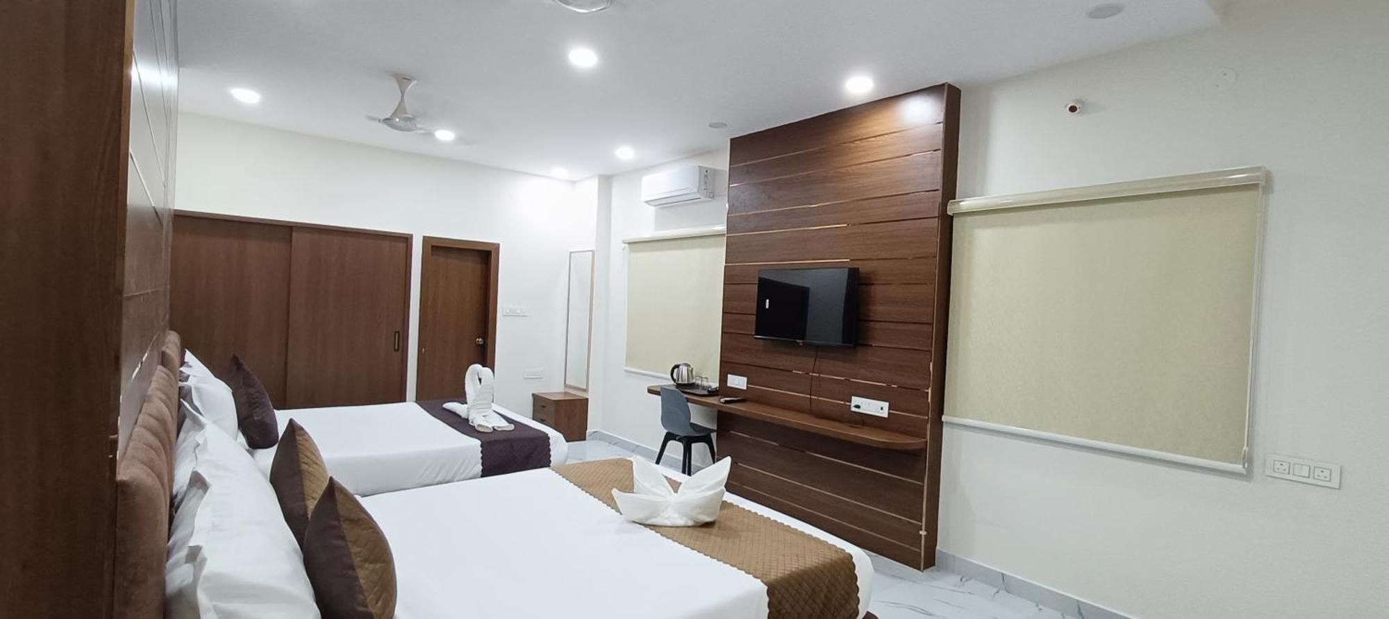 Hotel Apex Inn Hyderabad Airport Bagian luar foto