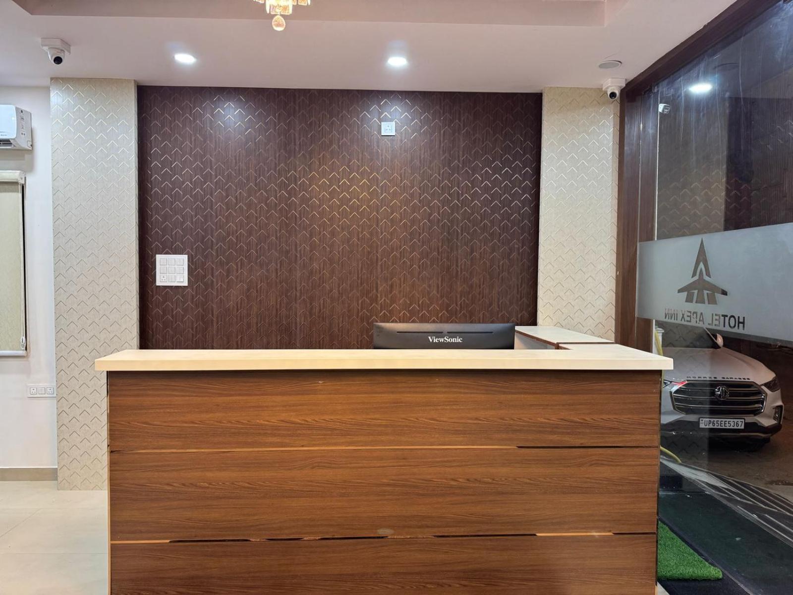 Hotel Apex Inn Hyderabad Airport Bagian luar foto