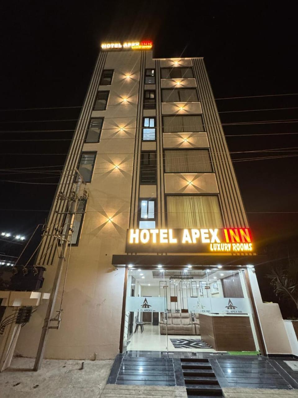 Hotel Apex Inn Hyderabad Airport Bagian luar foto
